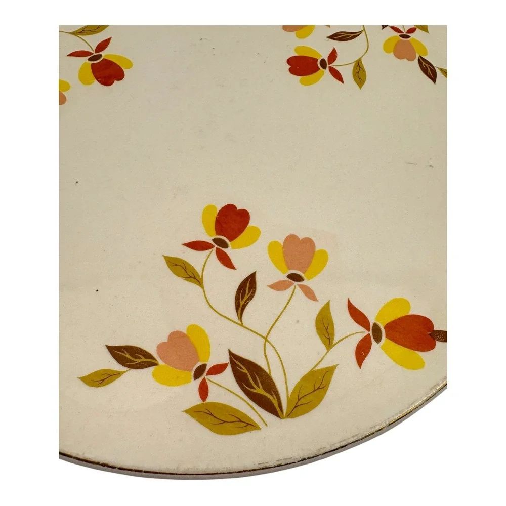 Vintage Hall China Jewel Tea Autumn Leaf‎ 9.5